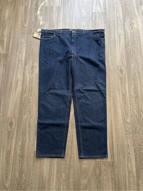Vintage 90s Levi’s 540 Brown Tab Jeans 52x32 New Deadstock Loose Fit